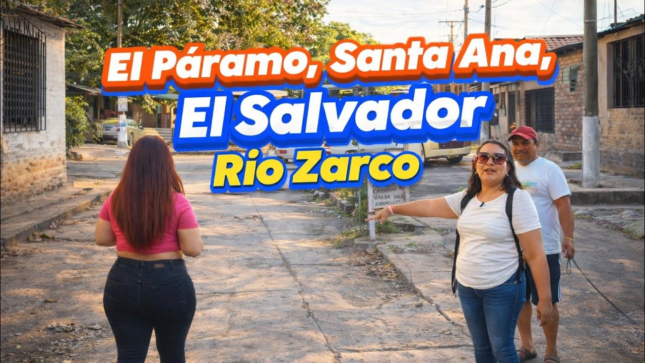 🚶‍♀️ Caminando por El Páramo, Santa Ana 🇸🇻 | Vida Urbana en El Salvador 🔥