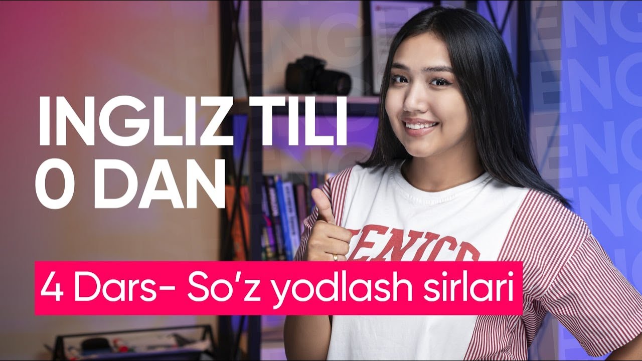 MARAFON DARS 4 -SO'Z YODLASH SIRLARI
