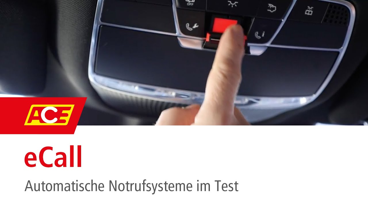 eCall - automatische Notrufsysteme im Test