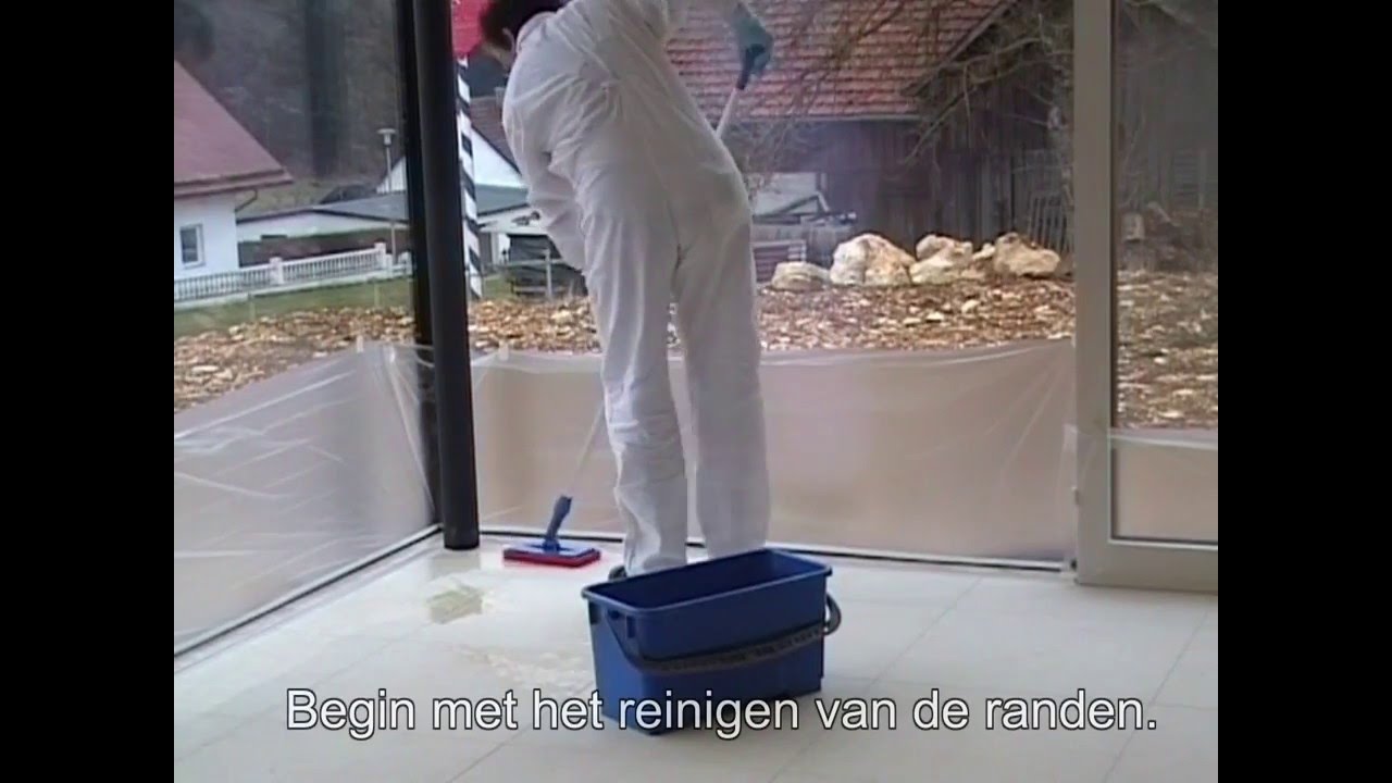 Grondreiniging van natuursteen / Reinigen van natuursteen
