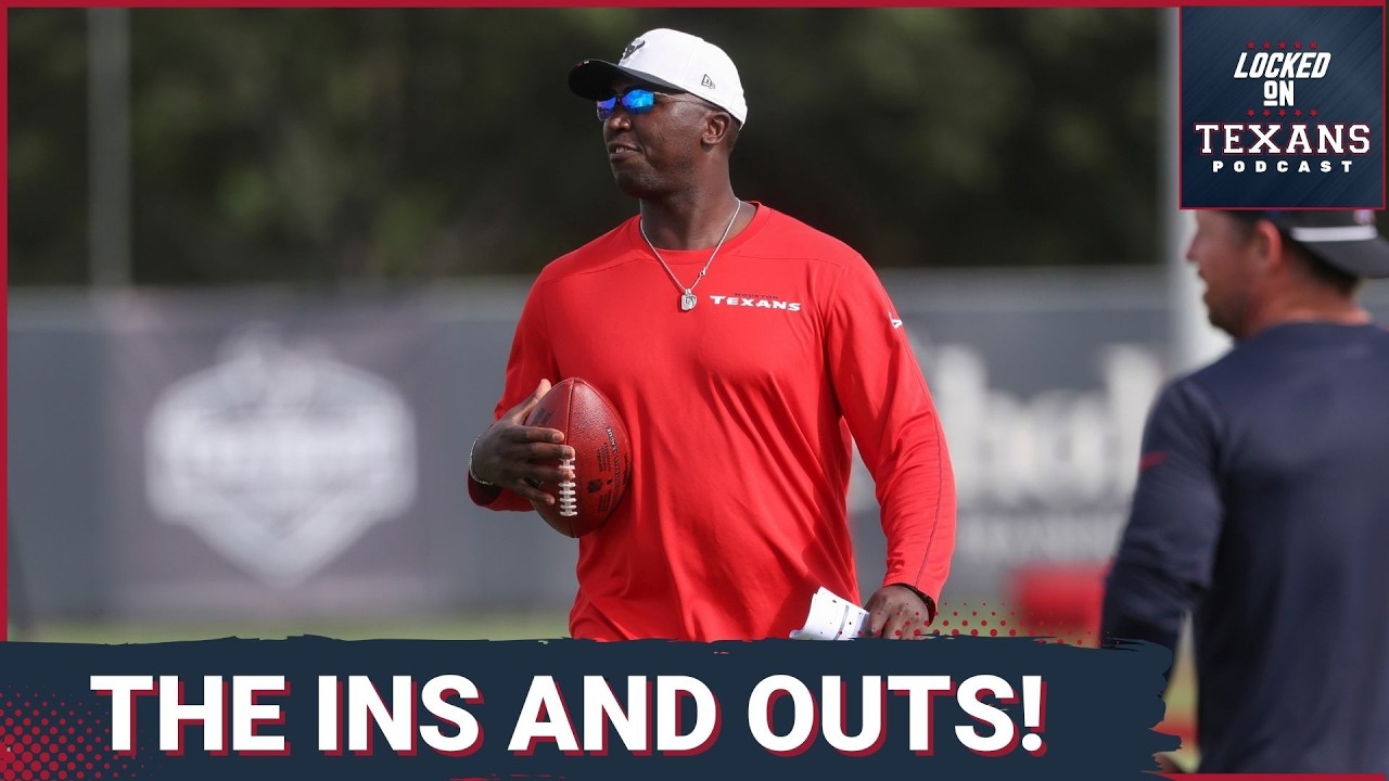 Jerrod Johnson OUT?! Texans QB Coach Shakeup + Tanner Koziol Interview at NFL Combine | O-Line Reset