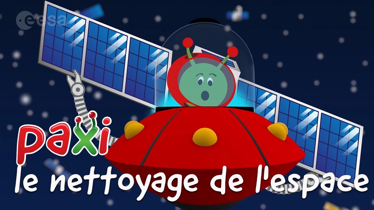 Paxi et le nettoyage de l'espace