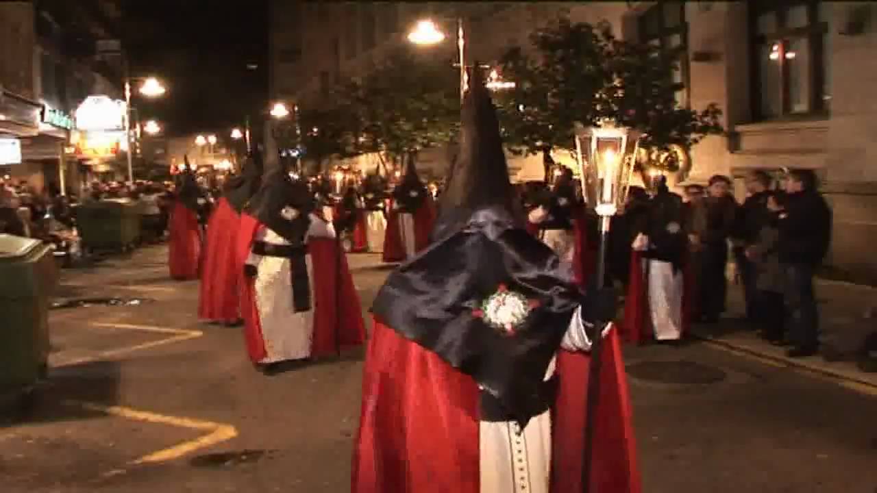 SEMANA SANTA PONTEVEDRA VIERNES DE PASION COFRADIA Nª PADRE JESUS