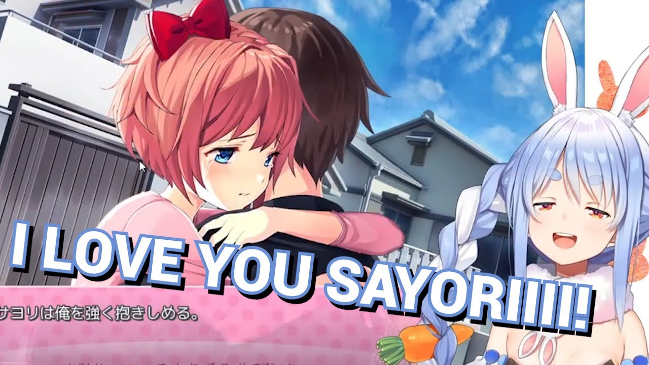 Pekora Doki Doki Literature club: Confession to Sayori, plus the aftermath...