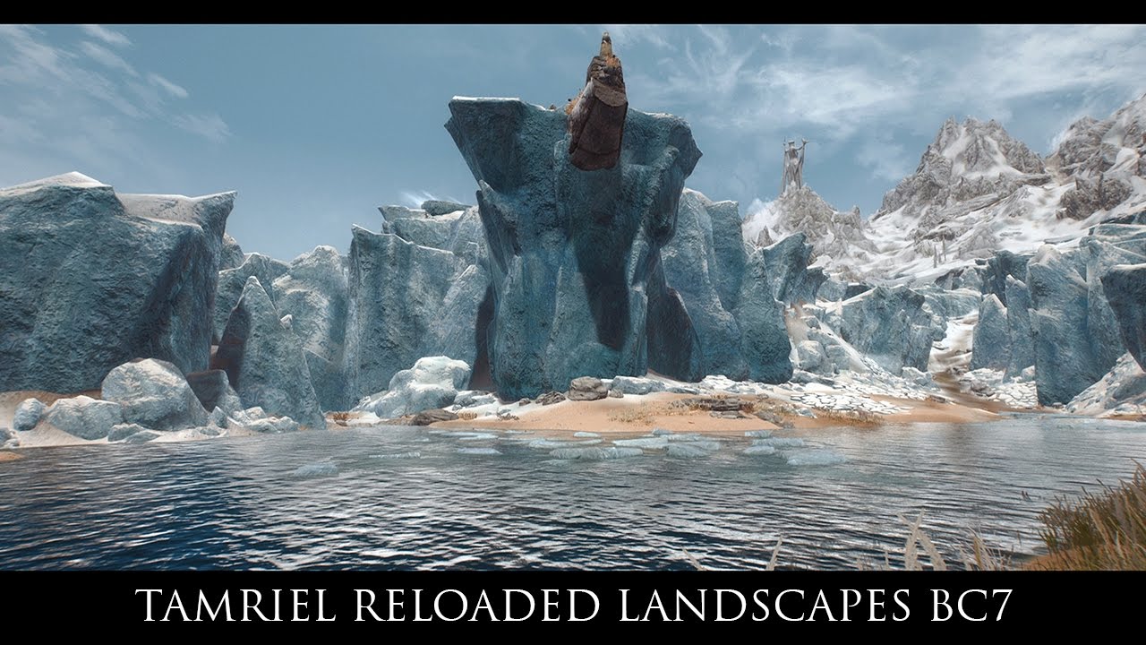 Skyrim SE Mods: Tamriel Reloaded Landscapes BC7