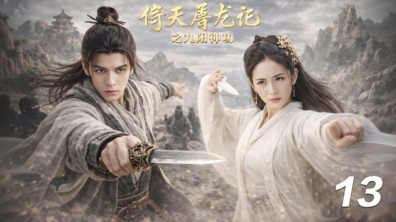 【倚天屠龍記之九陽神功】⚔️EP13 丨廢柴小夥意外學會各種神功，逆天崛起 #kongfu #movie #chinesedrama #武侠片