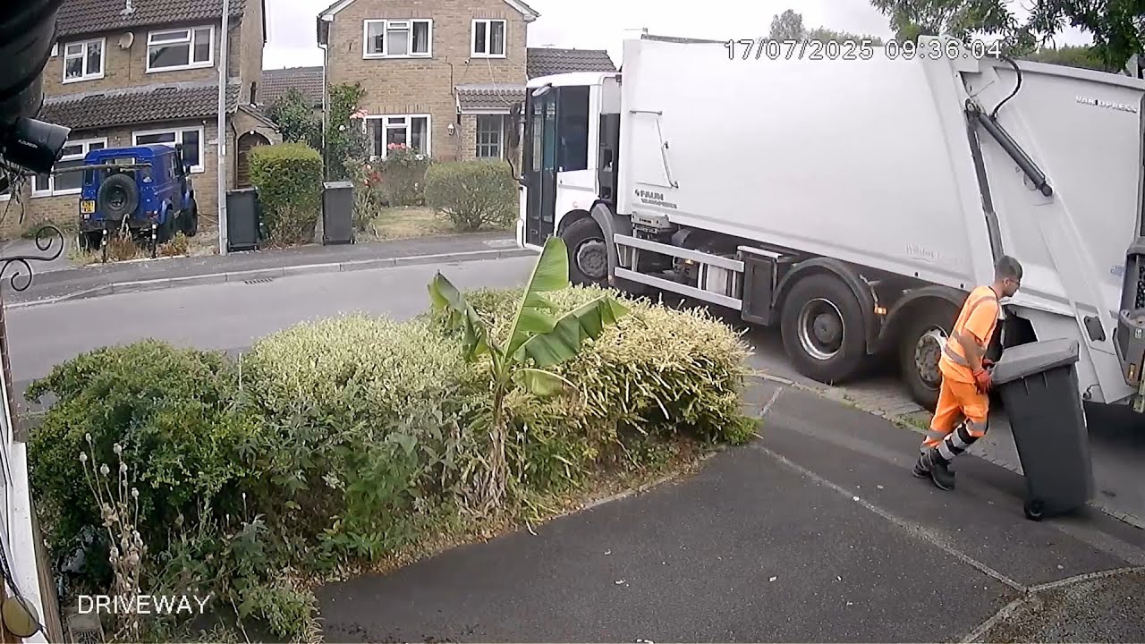 Wiltshire Council household waste collection (grey bin) 17/07/2025