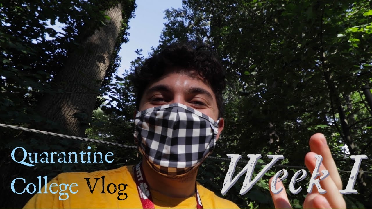 Quarantine College Vlog - Week I (origin)