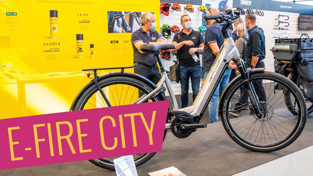 Das neue CENTURION E-FIRE CITY | Eurobike 2021 - Fahrrad.org