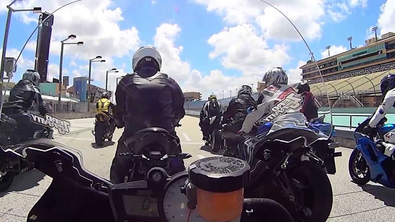 Novice Session 5 at HomeStead Speedway with Florida Track Day crew.