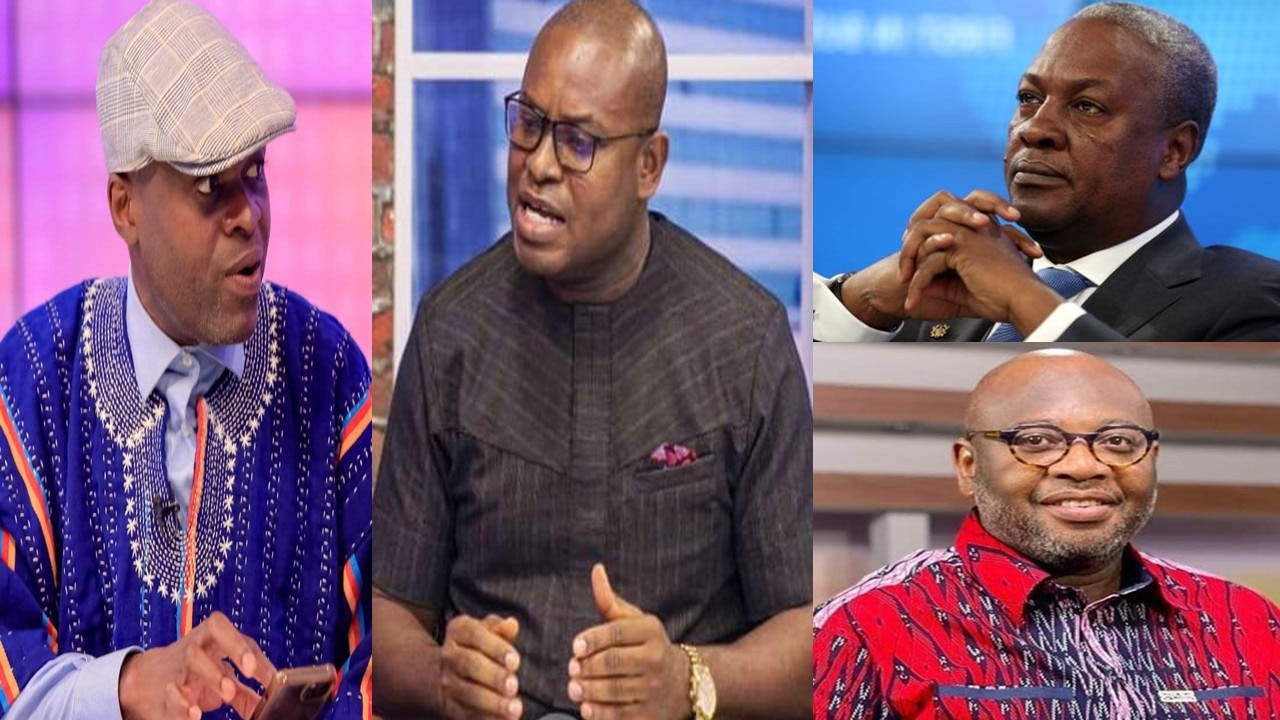 Richard Ahiagbah clashés lawyer Martin Kpebu on live TV, ayɛhu, who say man no dey