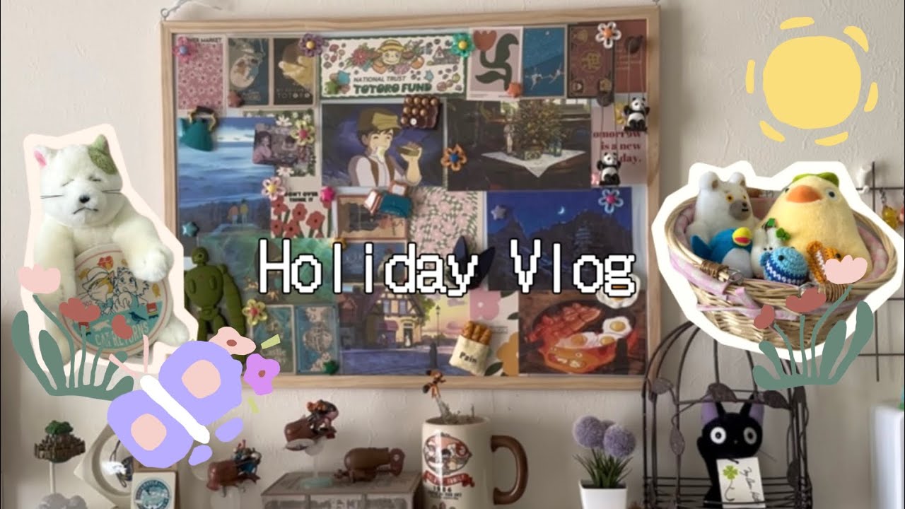【vlog】どんぐり共和国購入品📦ちょっとだけ模様替え🧚🧺