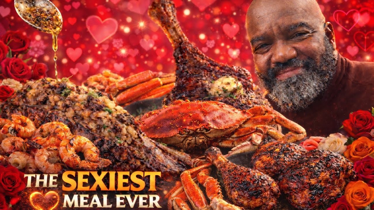 🔥🌹 Томагавк «Розовый огонь» и лобстер «Лава» — морепродукты по-королевски 👑🦀🦐