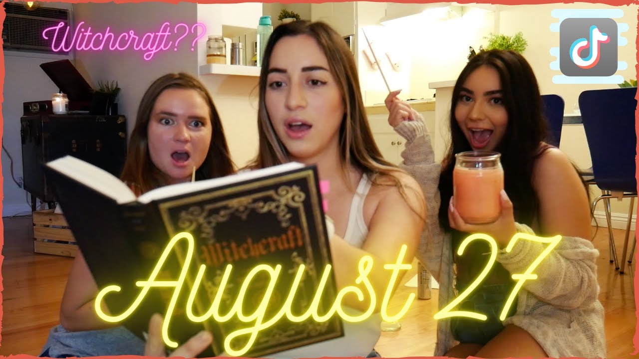 CREEPY SPELLS ON AUGUST 27th // (TIK TOK made me do it...)