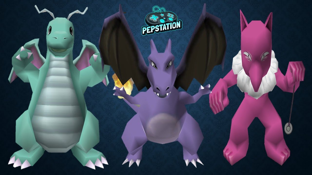 Pokemon Stadium 2, TODOS SHINYS! QUE COLORES de los Pokemons!! Español
