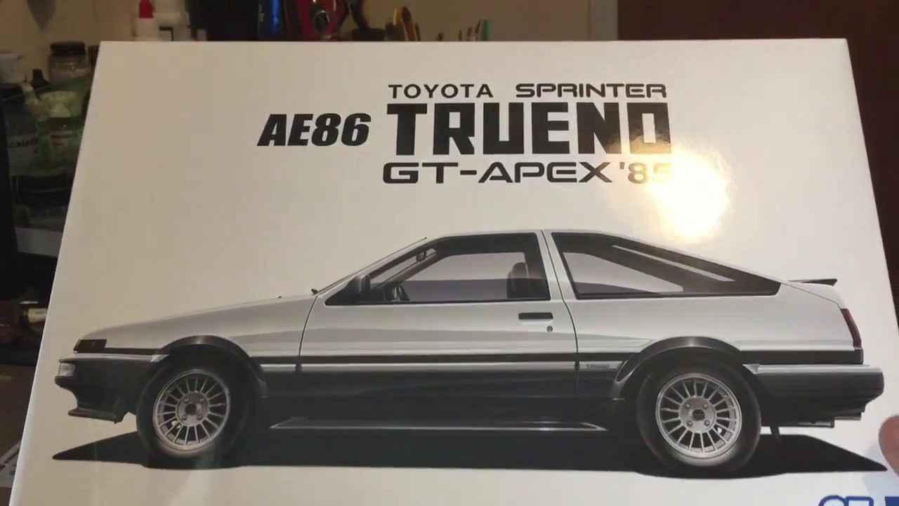 Aoshima Toyota AE86 GT 1985 Review