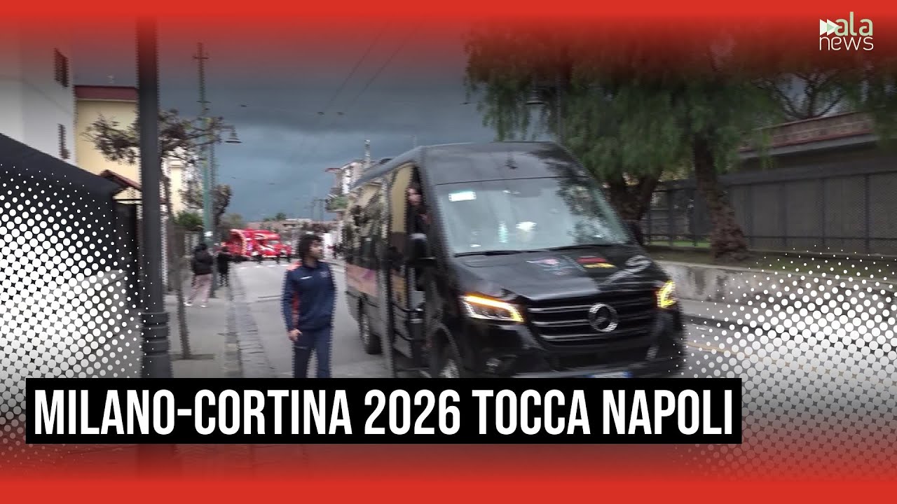 Olimpiadi Milano Cortina 2026, la fiamma olimpica a Napoli