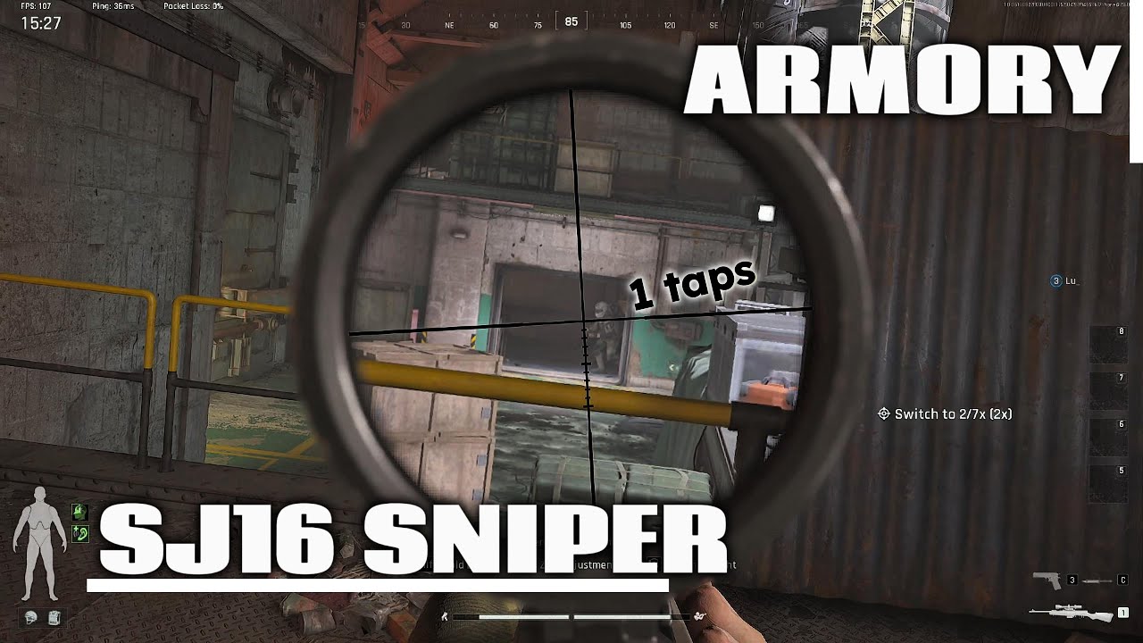 SJ16 .338 LAPUA is TOO STRONG (Armory) - Arena Breakout Infinite.