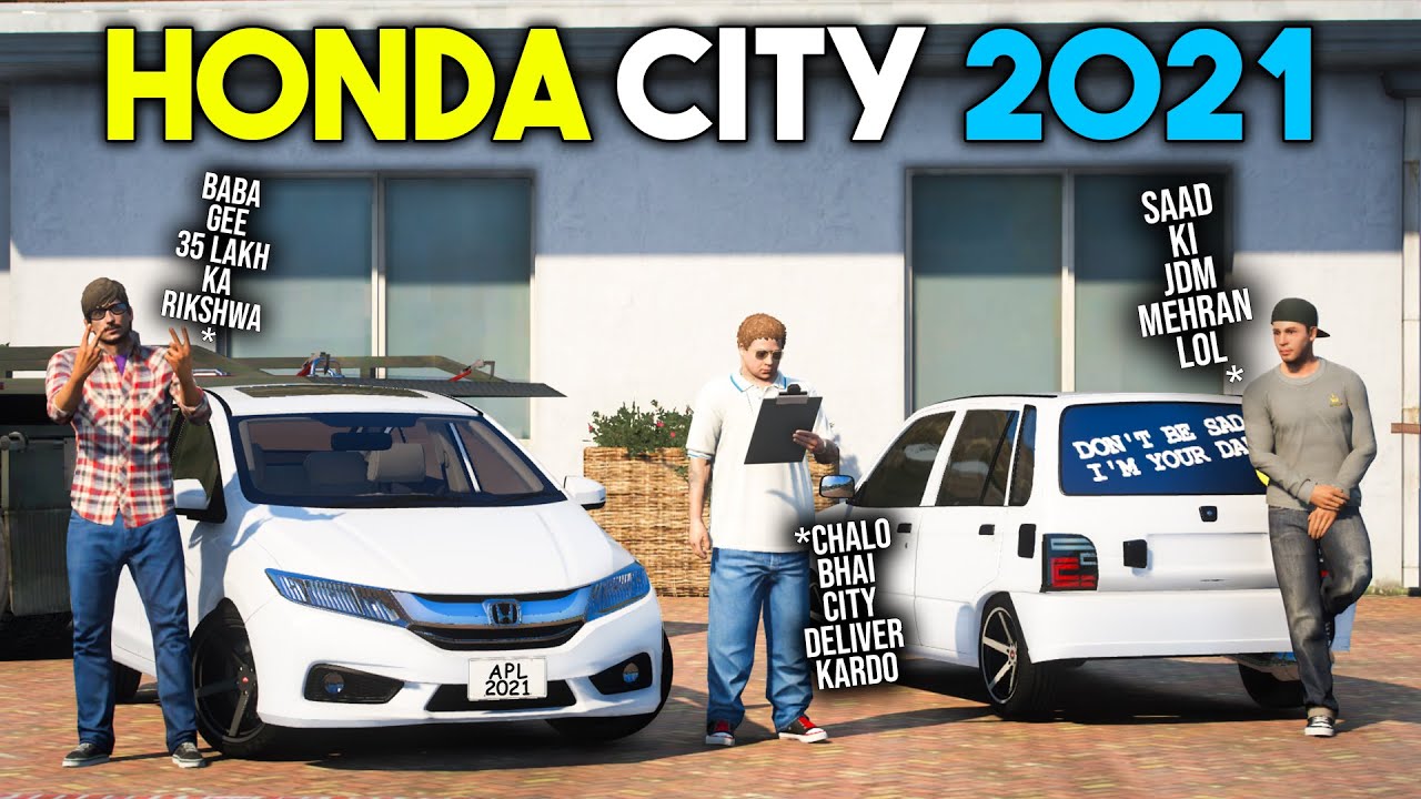 ALI BHAI AND JIMMY DELIVERED HONDA CITY 2021 | RICH LIFE SERIES EP#20 | GTA 5 PAKISTAN