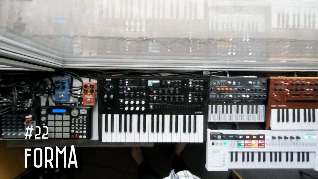Hardware Synth Jam #22 | Ambient Beats | Wavestate, Keystep Pro, Microfreak, Korg Monologue, MPC500