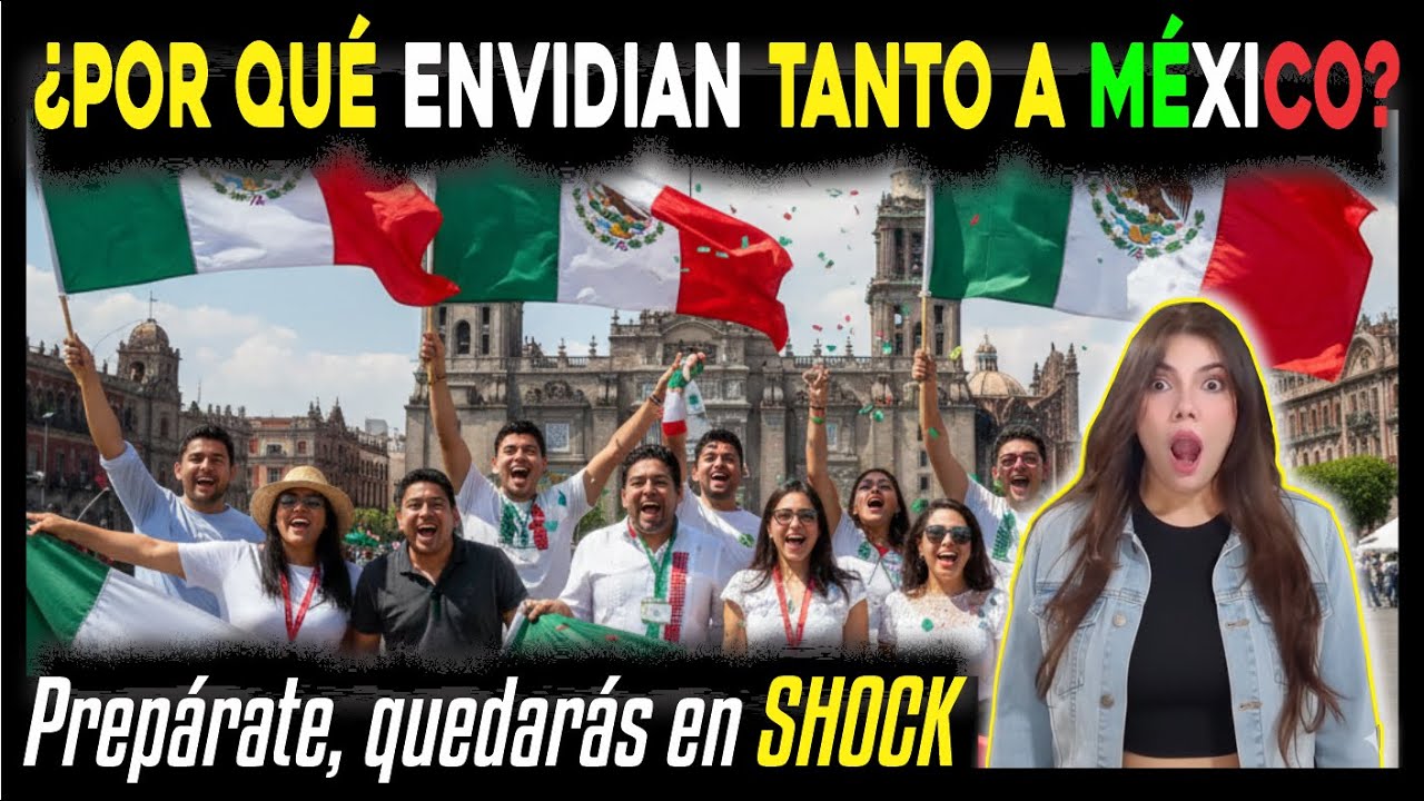 😱 MÉXICO es el PAÍS MÁS ENVIDIADO del MUNDO y las RAZONES IMPACTANTES