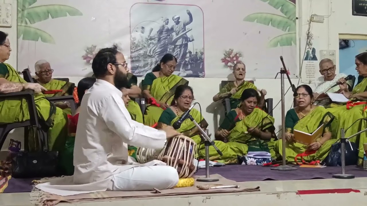 🙏 अप्रतिम गवळण -तबलावादक श्री मंदार प्रभुणे सर 💐