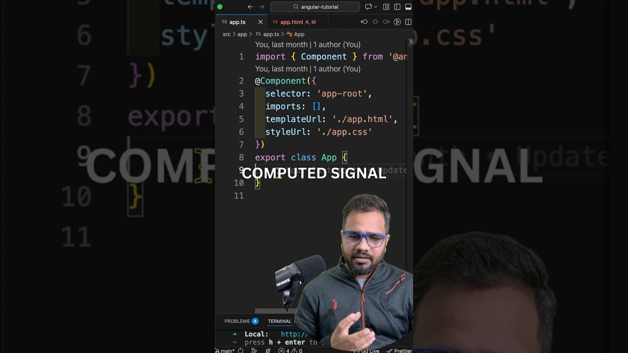 What is Computed Signal? | Interview Question #angular #interview #coding