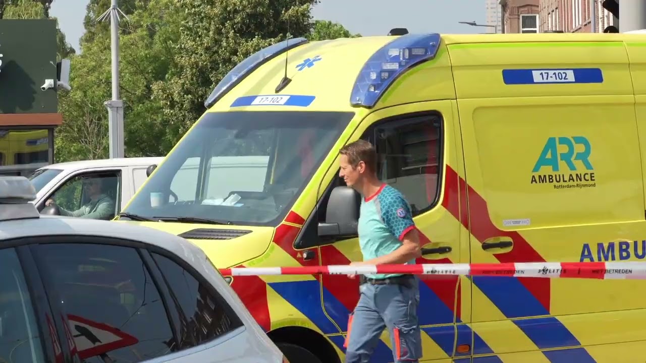 Schietincident bij tram op Beijerlandselaan in Rotterdam: Twee gewonden, verdachte nog voortvluchtig