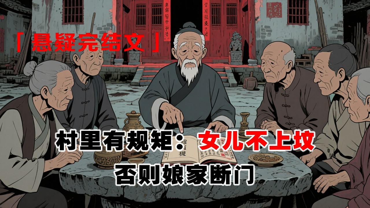 💢《焦黑墳土下，埋著的不是人》：村裏有規矩：女兒不上墳，否則孃家斷門。可我一眼看穿那墳土焦黑、墳包凹陷，所埋非人。