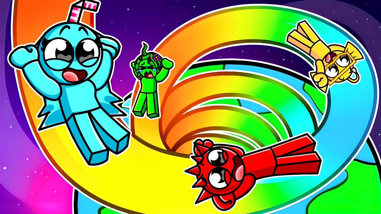 Sobrevive al TOBOGÁN Acuático MÁS GRANDE de Roblox!