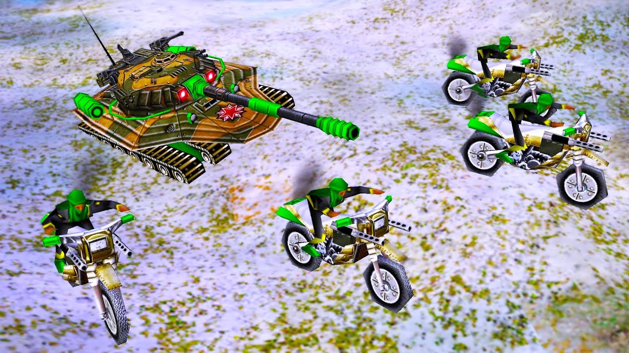 China Ends GLA Biker Gangs As Russia Gets Exposed | C&C Generals Shockwave Chaos Mod - Mission Map
