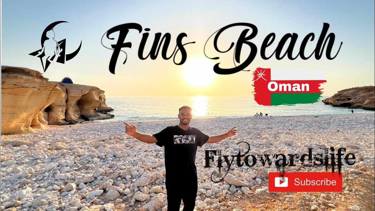 FINS BEACH OMAN | BEAUTIFUL BEACH IN OMAN | BEST BEACH IN OMAN #beach #bestbeachinoman #finsbeach