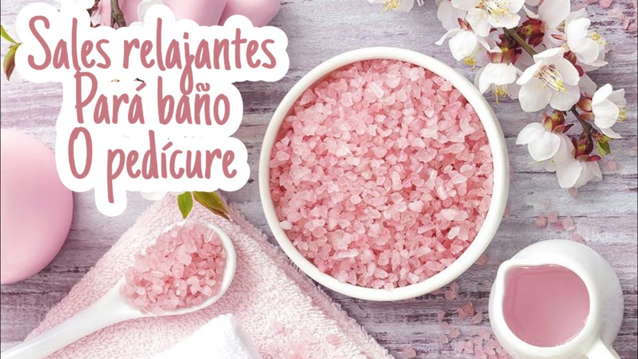COMO HACER SALES AROMÁTICAS RELAJANTES PARÁ BAÑO O PIES/SUPER ECONÓMICAS