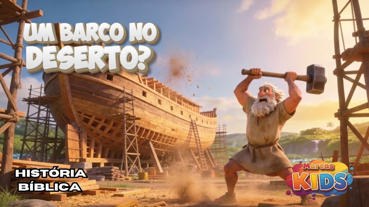 UM BARCO NO DESERTO? | HISTÓRIA BÍBLICA INFANTIL