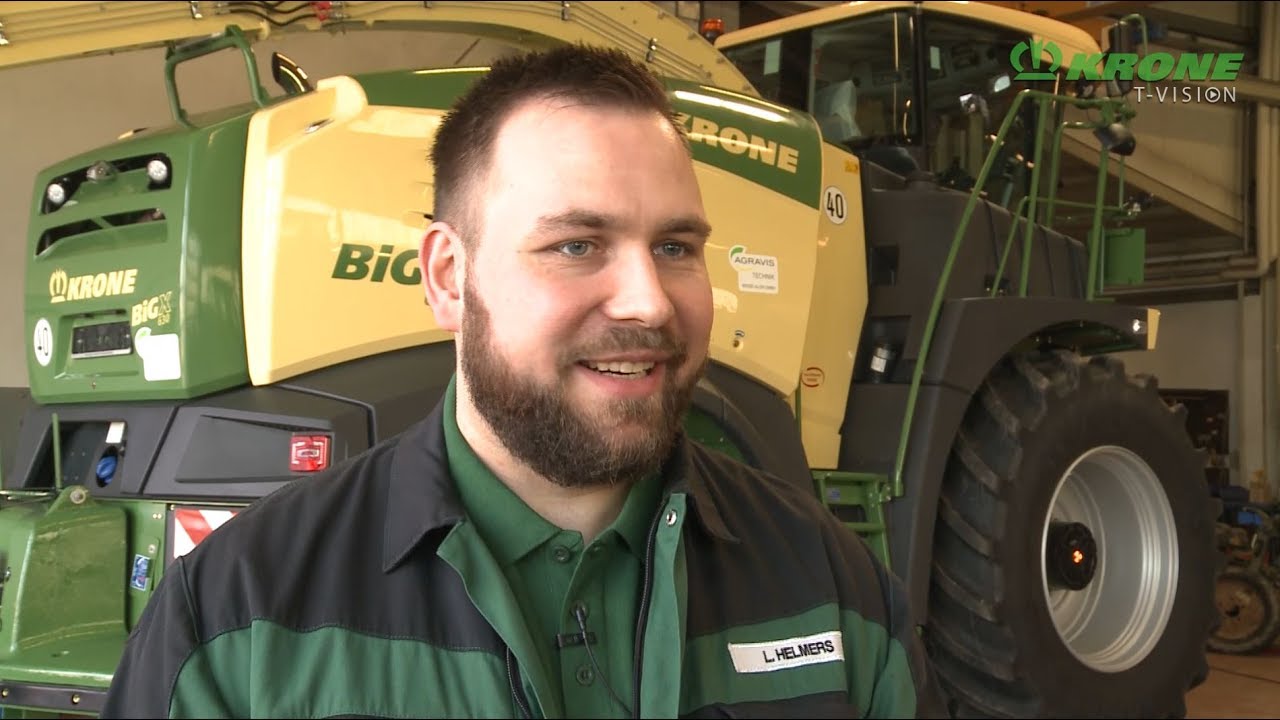 Lars Helmers – KRONE Servicetechniker bei AgravisTechnik