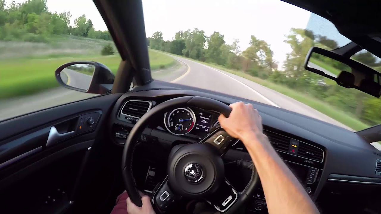 2015 Volkswagen Golf R (DSG) - WR TV POV Sunset Drive