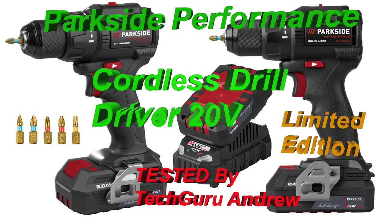 Аккумуляторная дрель-шуруповерт Parkside Performance 20V PPABSS 20-Li A1
