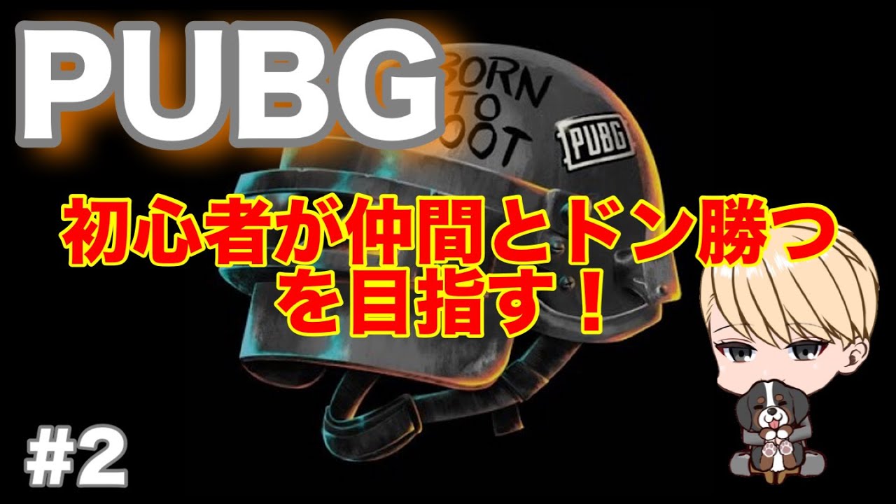 【 PUBG steam版　#2 初心者が始めるパブジー！　ドン勝って何？ｗ　