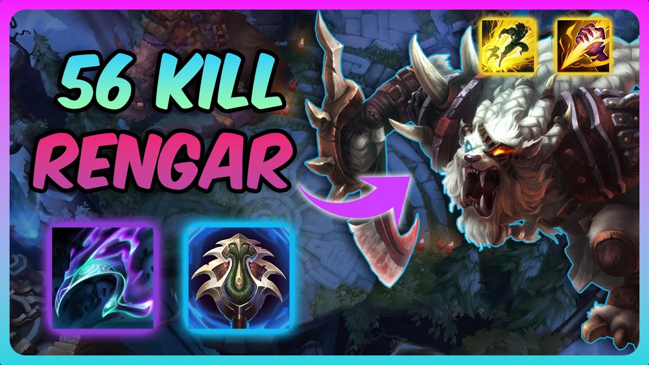 RENGAR'A DOYMAK İSTİYORSAN BU VİDEOYU İZLE !!! | RENGAR JUNGLE OYNANIŞ - Maintality