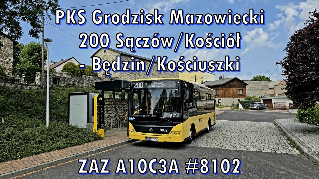 PKS Grodzisk Mazowiecki - linia 200, ZAZ A10C3A #8102