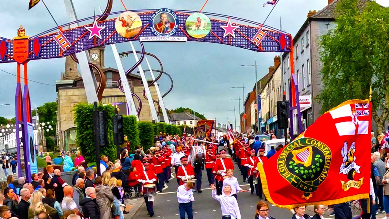 Junior Orange Order Parade Lisburn