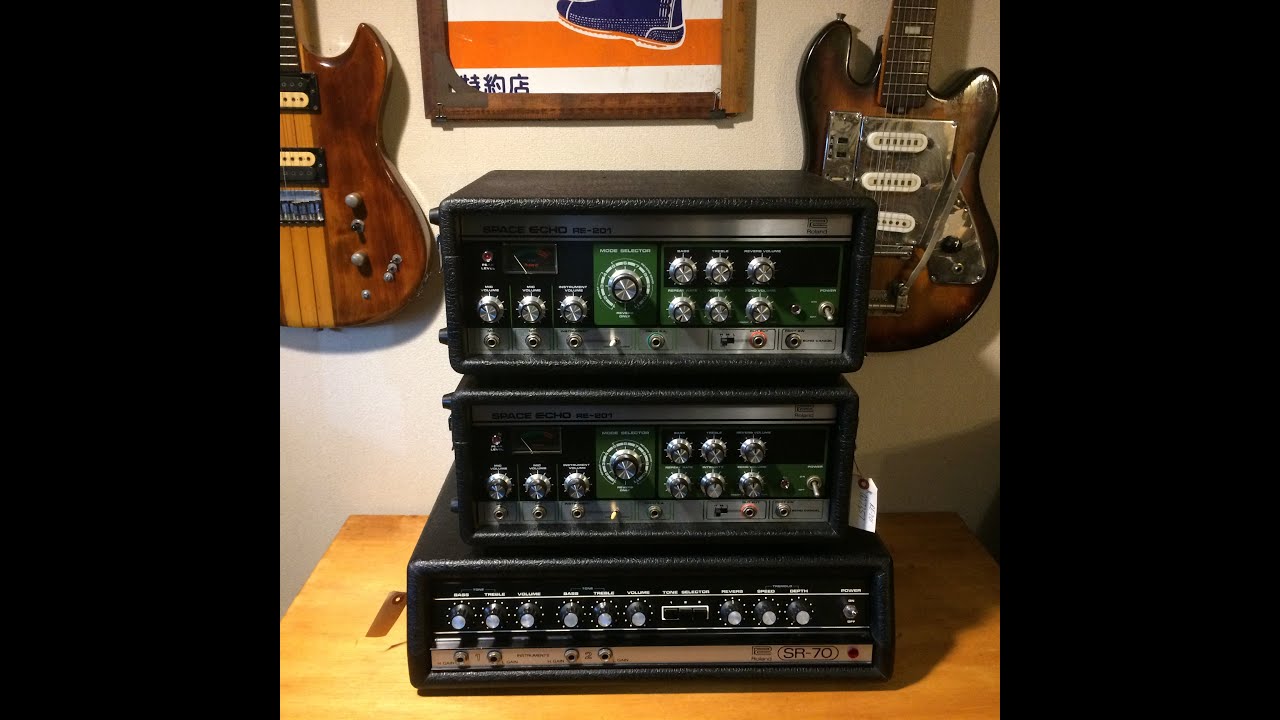 Bringing a Roland RE-201 Space echo back from it's golden slumber.  Dismantling, testing, cleaning.