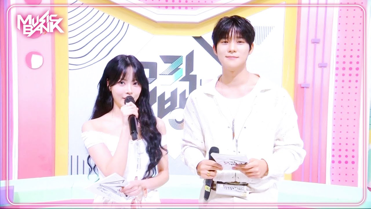 (Interview) MC Eunchae and MC Sangmin! MC intro! [Music Bank] | KBS WORLD TV 240927
