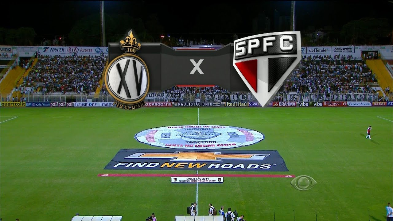 Gols - XV de Piracicaba 1 x 3 São Paulo - Paulistão 2014 - 26/02/2014