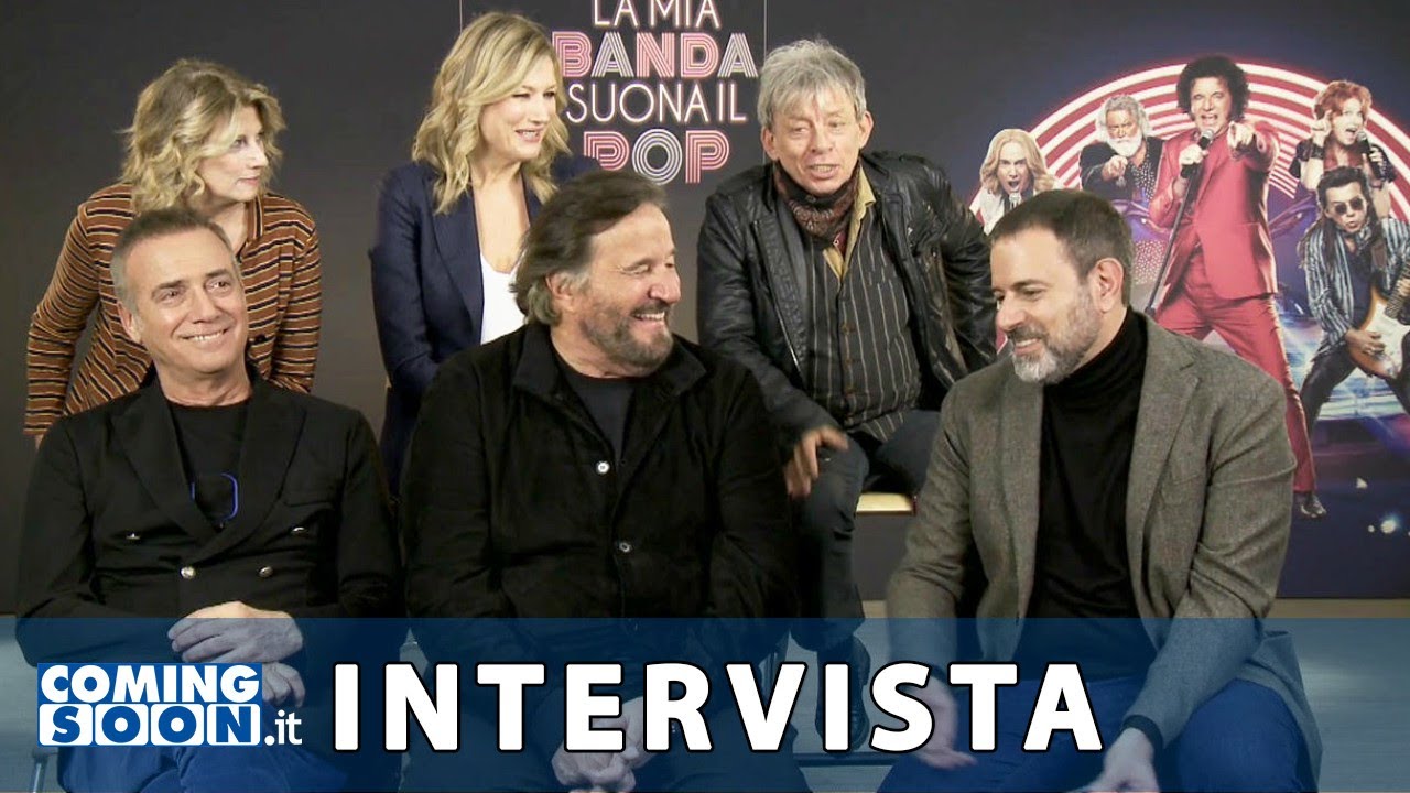 La mia banda suona il pop (2020): Intervista a Fausto Brizzi, Christian De Sica e al cast del Film