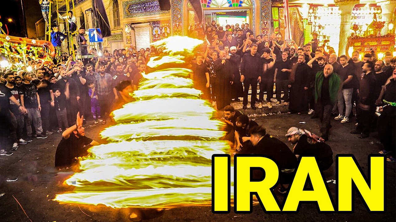 Muharram In IRAN 🇮🇷 The Biggest Muharram Mourning In TEHRAN! (Unbelievable)