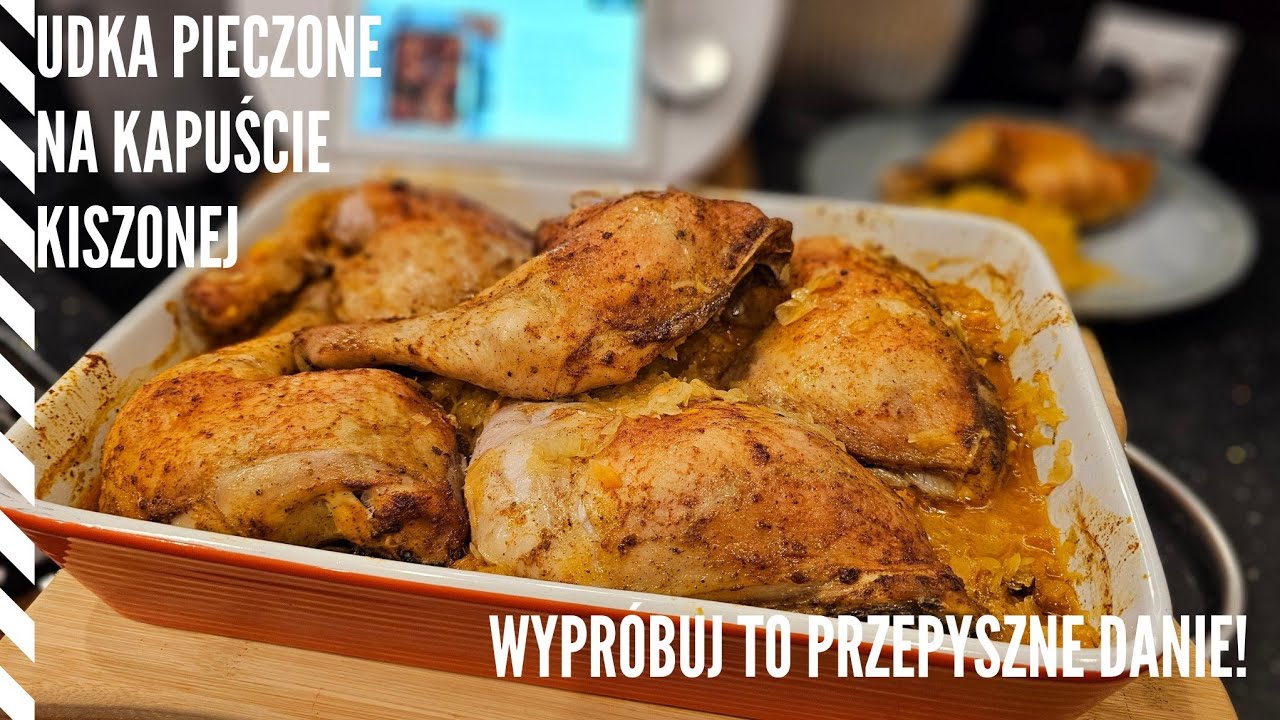 Super danie na niedzielny obiad - udka pieczone na kapuście kiszonej z Thermomix// ThermoBajka 😊😋