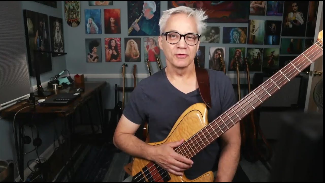 Lesson Pat Martino style Bass guitar lick