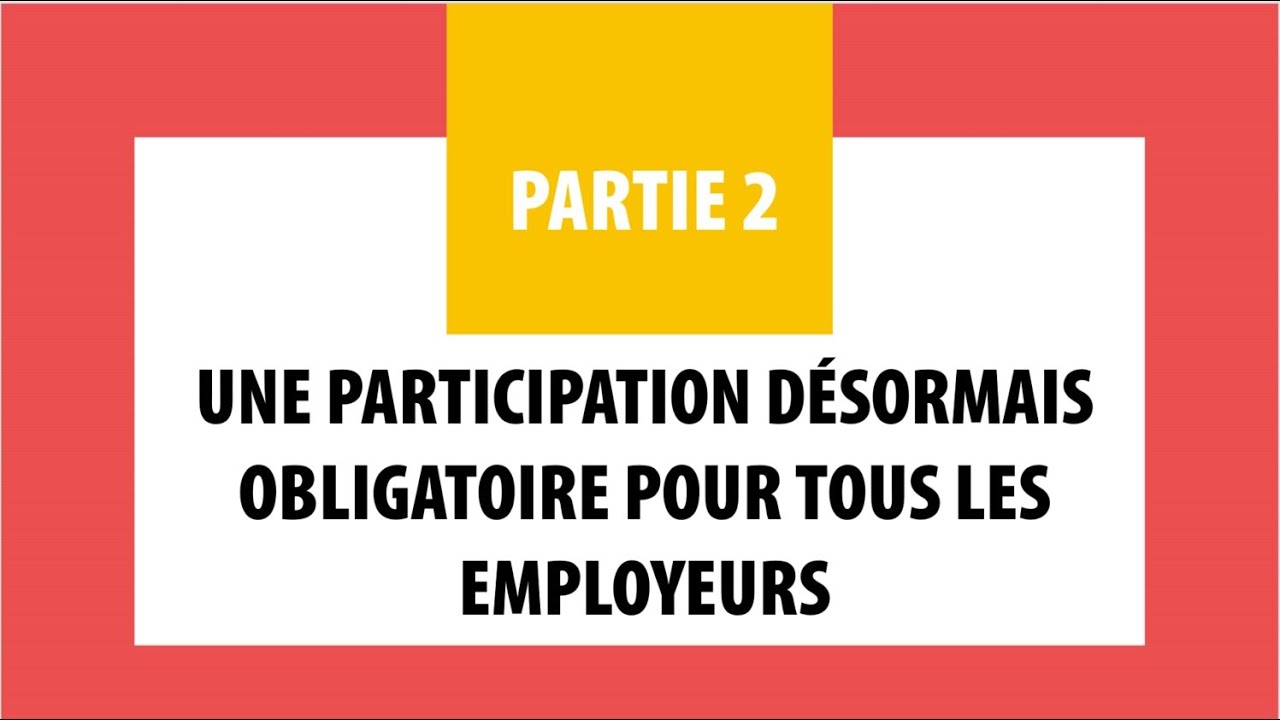 Une participation financière désormais obligatoire