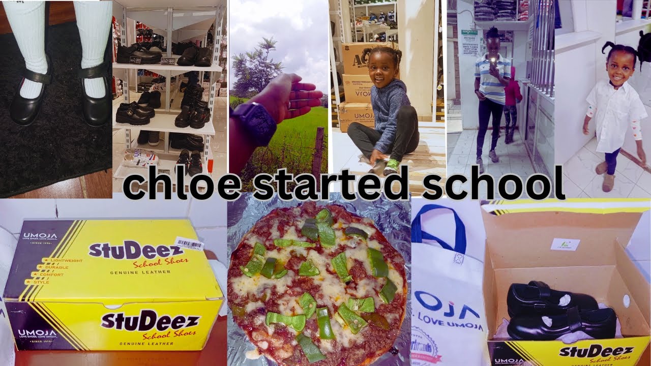 Nairobi slow living/my 3yr old Chloe started school/shopping vlog for uniforms & shoes/cook with me